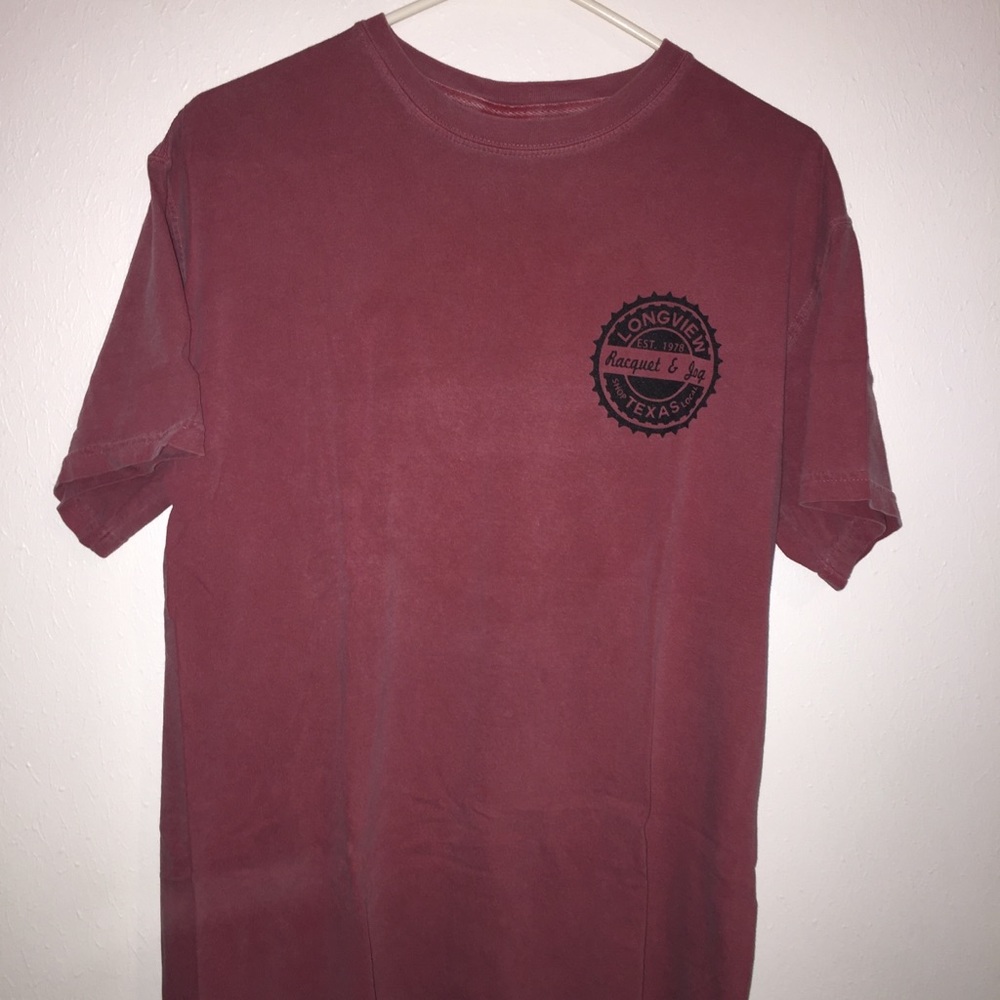 Maroon Comfort Colors Tshirt